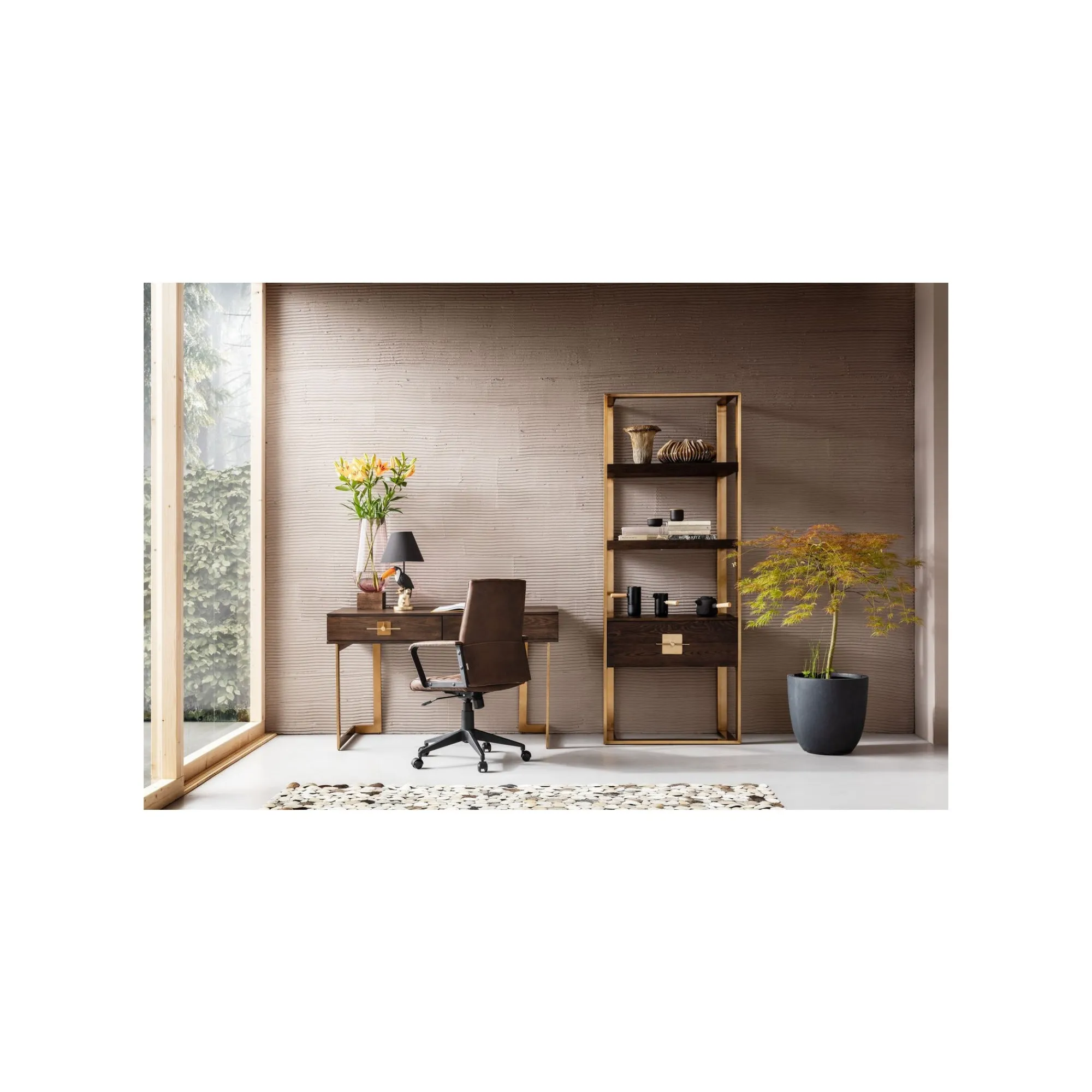 KARE Design Bureau Osaka 2 Tiroirs 138x60cm ^ Bureau