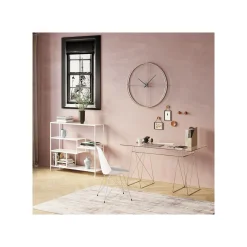 KARE Design Bureau Polar 135x65cm Chromé ^ Bureau