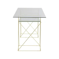 KARE Design Bureau Polar 135x65cm Doré ^ Bureau