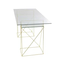 KARE Design Bureau Polar 135x65cm Doré ^ Bureau