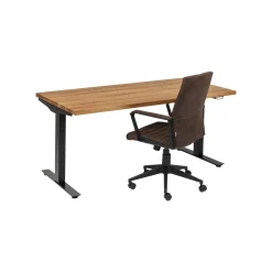 KARE Design Bureau Smart Jackie Chêne Noir 160x80cm ^ Bureau