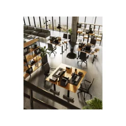 KARE Design Bureau Smart Jackie Chêne Noir 160x80cm ^ Bureau