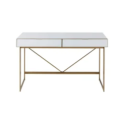 KARE Design Bureau Soran 120x50cm Doré ^ Bureau
