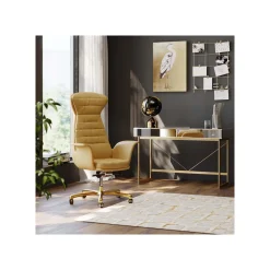 KARE Design Bureau Soran 120x50cm Doré ^ Bureau