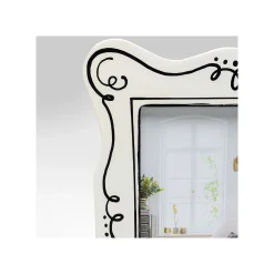 KARE Design Cadre Photo Favola Blanc Et Noir 19x25cm ^ Cadre Photo