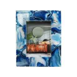 KARE Design Cadre Photo Francis Bleu 20x25cm ^ Cadre Photo