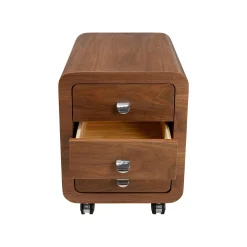 KARE Design Caisson De Bureau à Roulettes Club Noyer ^ Étagère Et Bibliothèque