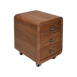KARE Design Caisson De Bureau à Roulettes Club Noyer ^ Étagère Et Bibliothèque