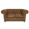 KARE Design Canapé 2 Places Oxford Vintage Rivet ^ Canapé & Banquette