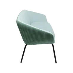 KARE Design Canapé Ballabile 2 Places Bleu Et Vert ^ Canapé & Banquette