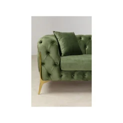 KARE Design Canapé Bellissima 2 Places Velours Vert ^ Canapé & Banquette