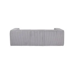 KARE Design Canapé Cubetto 3 Places Cord Gris Clair ^ Canapé & Banquette