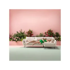KARE Design Canapé D'angle Amalfi Droite Crème ^ Canapé & Banquette