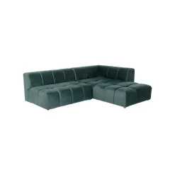 KARE Design Canapé D'angle Belami Droite Vert Foncé ^ Canapé & Banquette