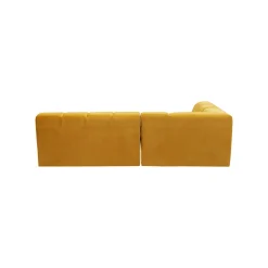 KARE Design Canapé D'angle Belami Gauche Ocre ^ Canapé & Banquette