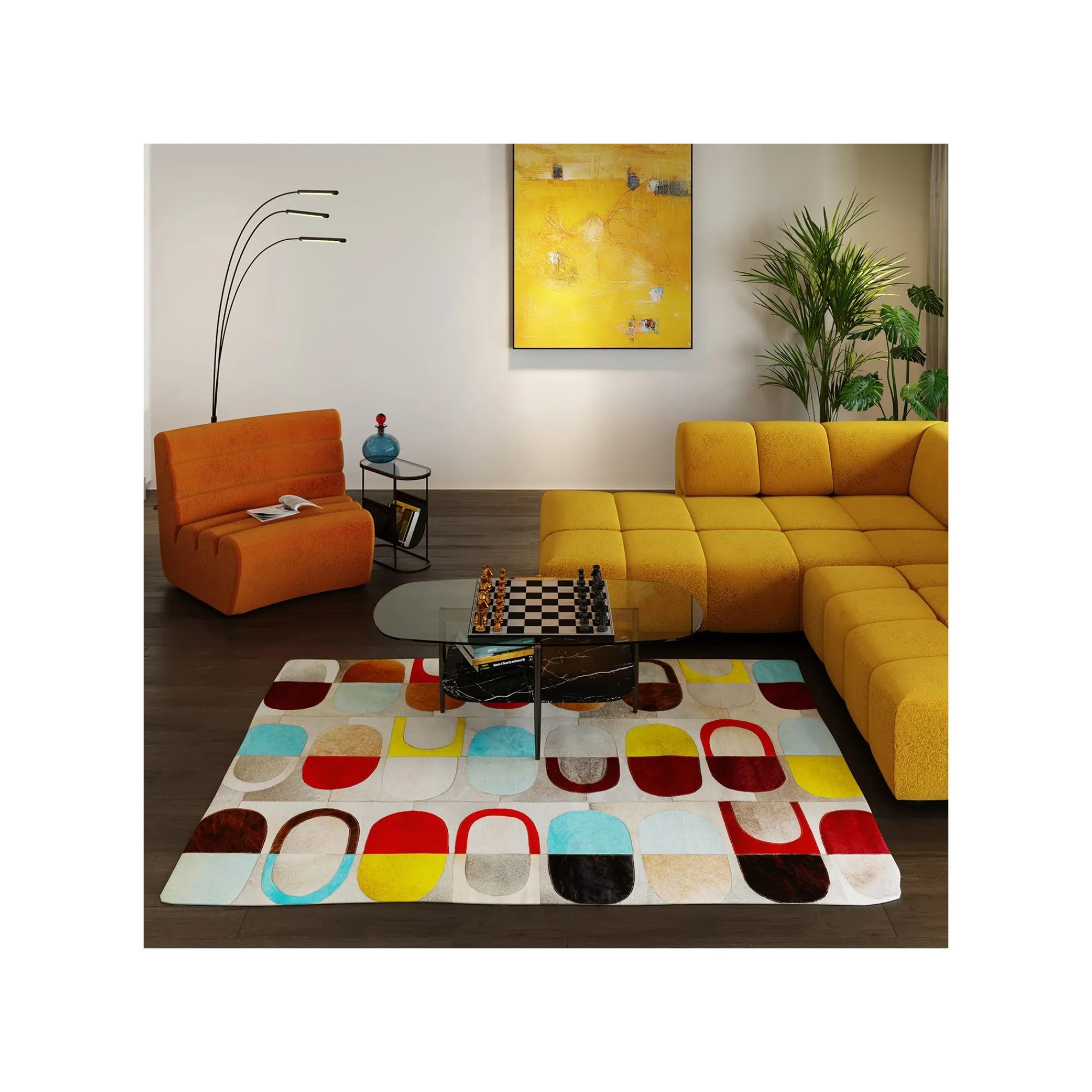 KARE Design Canapé D'angle Belami Gauche Ocre ^ Canapé & Banquette