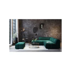 KARE Design Canapé D'angle Belami Gauche Vert Foncé ^ Canapé & Banquette