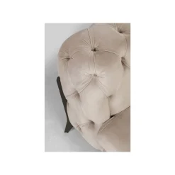 KARE Design Canapé D'angle Bellissima Droite Velours Beige ^ Canapé & Banquette