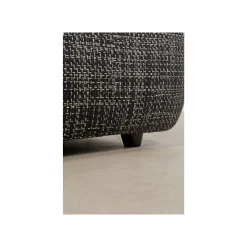 KARE Design Canapé D'angle Bow Gauche Noir Et Blanc ^ Canapé & Banquette