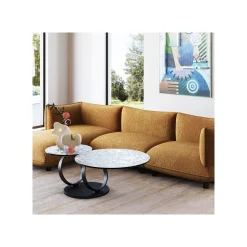 KARE Design Canapé D'angle Gauche Gigi Marron ^ Canapé & Banquette