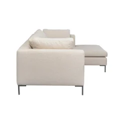 KARE Design Canapé D'angle Gianna 250cm Droite Crème ^ Canapé & Banquette