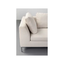 KARE Design Canapé D'angle Gianna 250cm Droite Crème ^ Canapé & Banquette