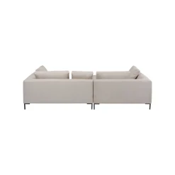 KARE Design Canapé D'angle Gianna 290cm Gauche Crème ^ Canapé & Banquette
