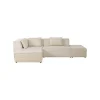 KARE Design Canapé D'angle Infinity Cord Crème Gauche ^ Canapé & Banquette