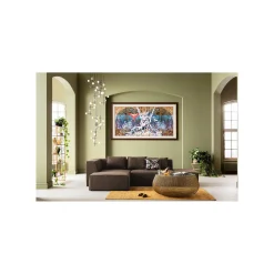 KARE Design Canapé D'angle Infinity Dolce Gauche Marron ^ Canapé & Banquette