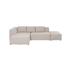 KARE Design Canapé D'angle Infinity Gauche Crème ^ Canapé & Banquette