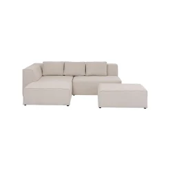 KARE Design Canapé D'angle Infinity Gauche Crème ^ Canapé & Banquette