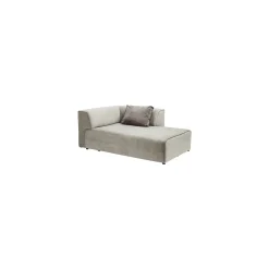 KARE Design Canapé D'angle Infinity Vegas Droite Gris ^ Canapé & Banquette