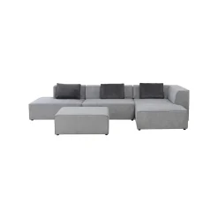 KARE Design Canapé D'angle Infinity XL Droite Gris ^ Canapé & Banquette