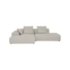KARE Design Canapé D'angle Laguna Crème Gauche ^ Canapé & Banquette