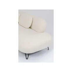 KARE Design Canapé D'angle Peppo Crème Droite ^ Canapé & Banquette