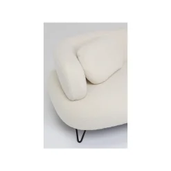 KARE Design Canapé D'angle Peppo Crème Droite ^ Canapé & Banquette