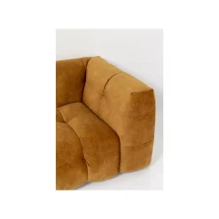 KARE Design Canapé D'angle Salamanca Velours Ocre Gauche ^ Canapé & Banquette