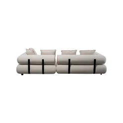 KARE Design Canapé D'angle Splendido Crème Droite ^ Canapé & Banquette