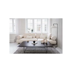 KARE Design Canapé D'angle Splendido Crème Droite ^ Canapé & Banquette