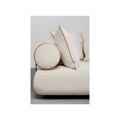 KARE Design Canapé D'angle Splendido Crème Droite ^ Canapé & Banquette
