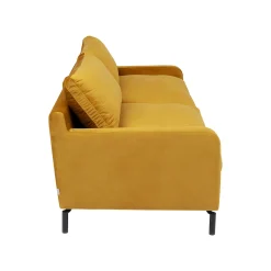 KARE Design Canapé Discovery 2 Places Velours Ocre ^ Canapé & Banquette