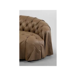 KARE Design Canapé Drapes 3 Places Marron ^ Canapé & Banquette