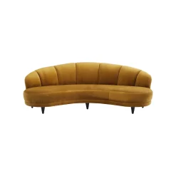 KARE Design Canapé Dschinn 3 Places Velours Ocre ^ Canapé & Banquette
