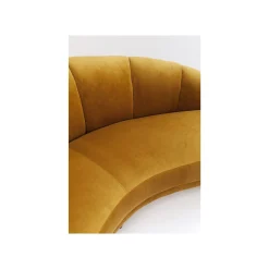 KARE Design Canapé Dschinn 3 Places Velours Ocre ^ Canapé & Banquette