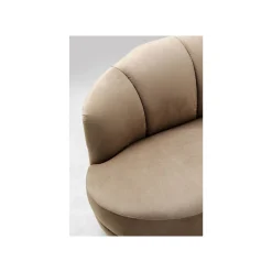 KARE Design Canapé Dschinn 3 Places Velours Taupe ^ Canapé & Banquette