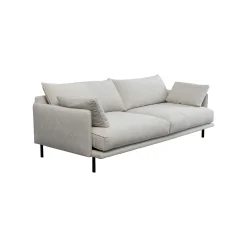 KARE Design Canapé Edna 3 Places Crème ^ Canapé & Banquette