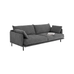 KARE Design Canapé Edna 3 Places Gris ^ Canapé & Banquette