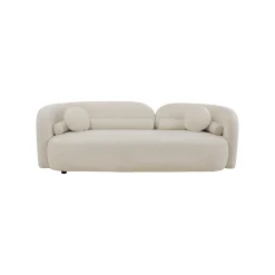 KARE Design Canapé Kelly Boucle 3 Places Crème ^ Canapé & Banquette