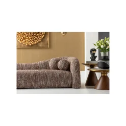 KARE Design Canapé Livia Melange 3 Places Marron ^ Canapé & Banquette