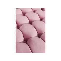 KARE Design Canapé Milchbar 3 Places Velours Rose ^ Canapé & Banquette